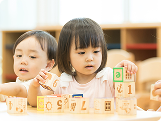 子どもの興味に基づいたさまざまなプログラム